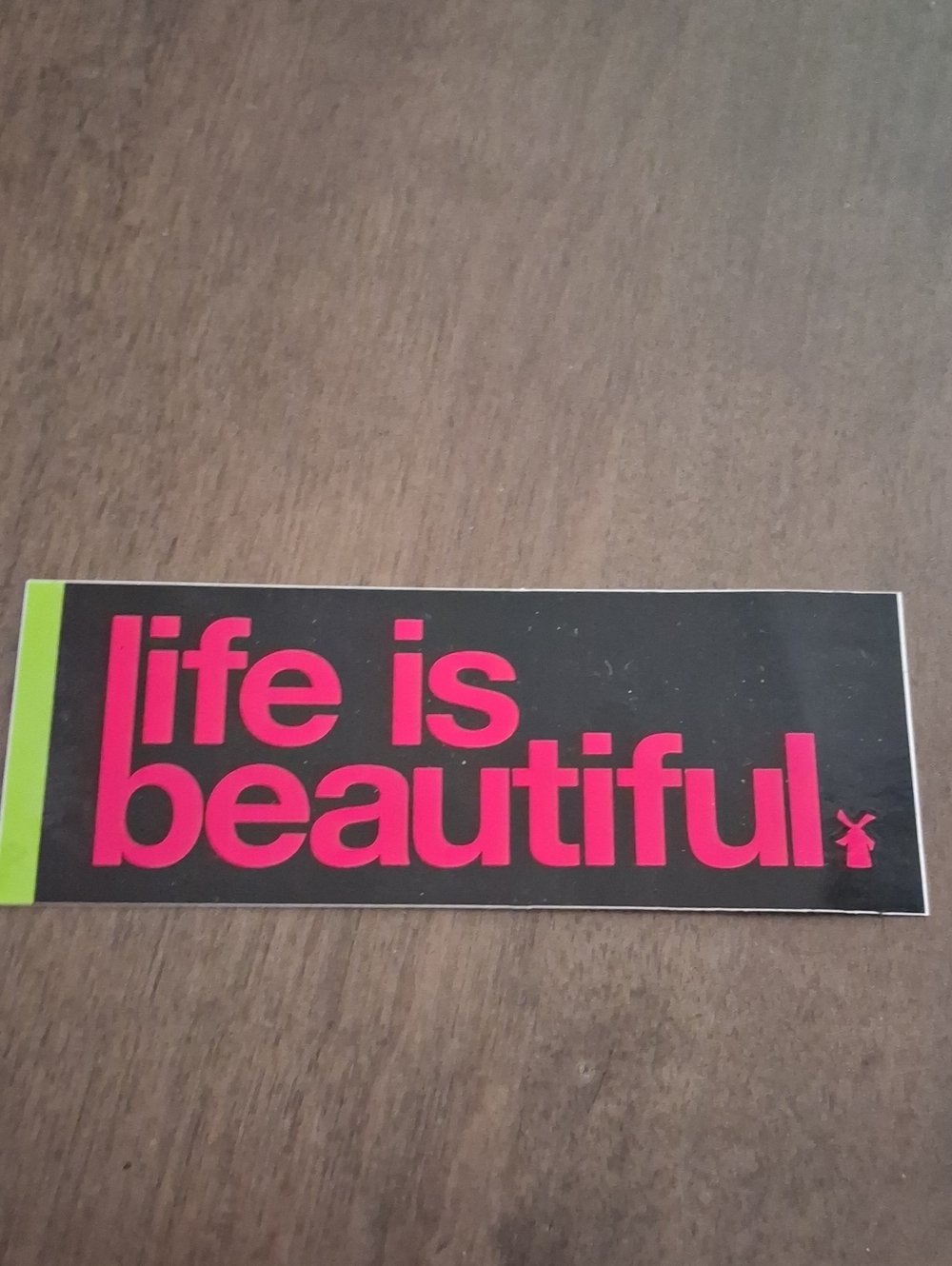 Life Is Beautiful Dutch Bros Sticker